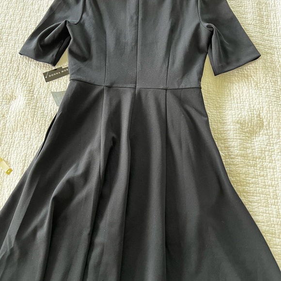 Marine navy fit and flare dress - Picture 11 of 12